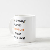 Mug amoureux de pub, grand amateur de café (Devant gauche)