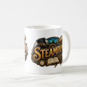 Mug Amoureux de Steampunk (Devant droit)