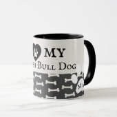 Mug Amoureux des animaux (Devant droit)