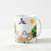 Mug Amoureux des animaux de musique (Devant droit)