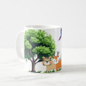 Mug Amoureux des animaux de musique (Devant gauche)