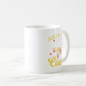 Mug Amoureux des animaux De Vache Juste Une Fille Qui  (Devant droit)