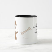 Mug Amoureux des animaux-Paws et Chien chiot (Centre)