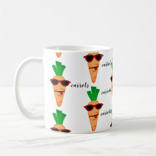 Mug amoureux des carottes