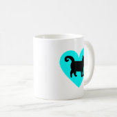 Mug Amoureux des chats (Devant droit)