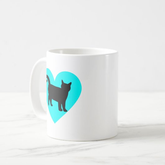 Mug Amoureux des chats (Devant gauche)