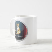 Mug Amoureux des chats abyssinien (Devant gauche)