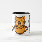 Mug Amoureux des chats - Cadeau d'anniversaire ou (Centre)