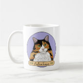 Mug Amoureux des chats Calico (Gauche)
