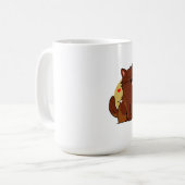Mug Amoureux des chats - chat brun (Devant gauche)