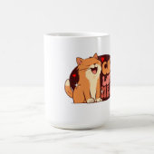 Mug Amoureux des chats - chat orange (Centre)