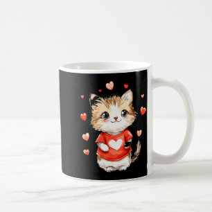 Mug Amoureux des Chats Cœur Filles Chatons Fête des Am