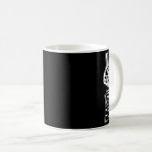 Mug Amoureux des chats de bosse de poing de la main et (Devant droit)