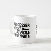 Mug Amoureux des chats de coiffeur (Devant gauche)