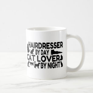 Mug Amoureux des chats de coiffeur