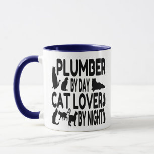 Mug Amoureux des chats de plomberie