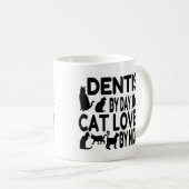 Mug Amoureux des chats dentiste (Devant droit)
