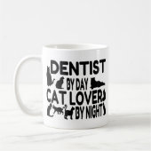 Mug Amoureux des chats dentiste (Gauche)