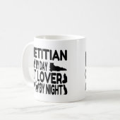 Mug Amoureux des chats diététiste (Devant gauche)