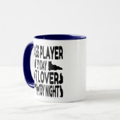 Mug Amoureux des chats du Lecteur de basse (Devant gauche)