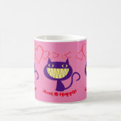 Mug Amoureux des chats - Heureux  (Centre)