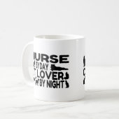 Mug Amoureux des chats infirmière (Devant gauche)