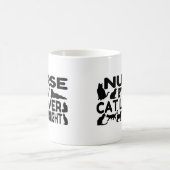 Mug Amoureux des chats infirmière (Centre)
