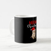 Mug Amoureux des chats Joyeux Noël (Devant gauche)