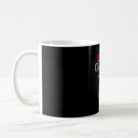 Mug Amoureux des chats Joyeux Noël (Gauche)