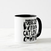 Mug Amoureux des chats juricomptable (Devant droit)