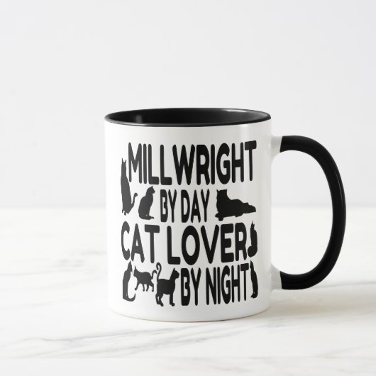 Mug Amoureux des chats Millwright (Droite)