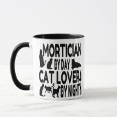 Mug Amoureux des chats Mortician (Gauche)