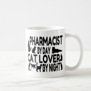 Mug Amoureux des chats pharmacien