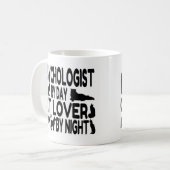 Mug Amoureux des chats psychologue (Devant gauche)