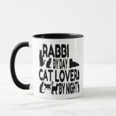 Mug Amoureux des chats Rabbi (Gauche)