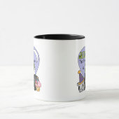 Mug Amoureux des chats T-shirts et cadeaux 3e annivers (Centre)