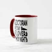 Mug Amoureux des chats Valedictorian (Devant gauche)