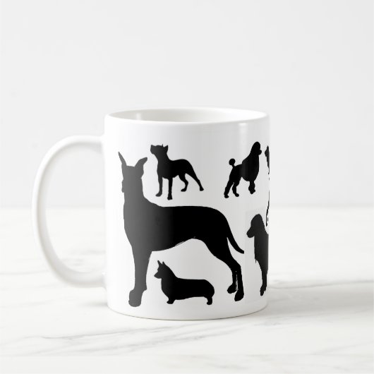 Mug Amoureux des chiens (Gauche)