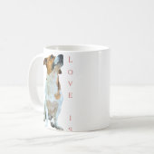 Mug Amoureux des chiens (Devant gauche)
