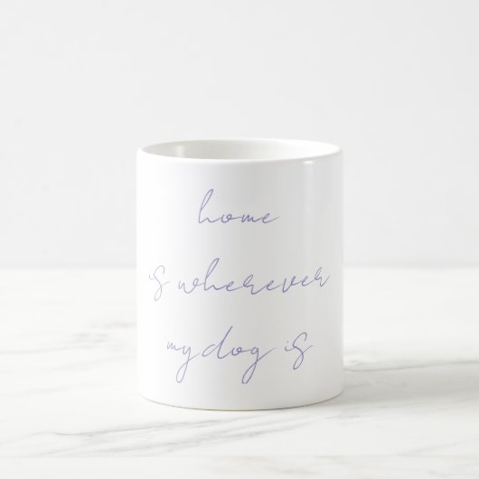 Mug Amoureux des chiens (Centre)
