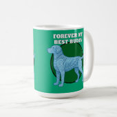 Mug amoureux des chiens (Devant droit)
