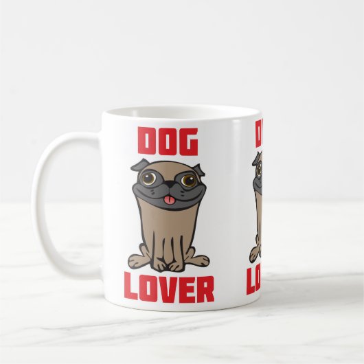 Mug Amoureux des chiens #2 (Gauche)