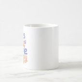 Mug Amoureux des chiens amusant (Centre)