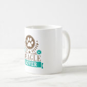Mug Amoureux des chiens beagle (Devant droit)