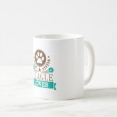 Mug Amoureux des chiens beagle (Devant droit)