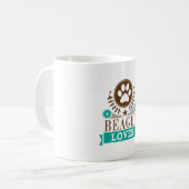 Mug Amoureux des chiens beagle (Devant gauche)