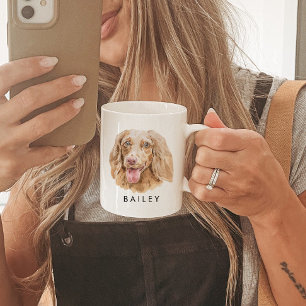 Mug Amoureux des chiens Dachshund personnalisé