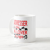 Mug Amoureux des chiens de coiffeur (Devant gauche)