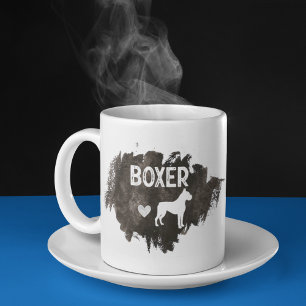 Mug Amoureux des chiens d'Fête des pères père boîte pe
