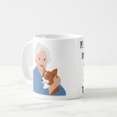 Mug Amoureux des chiens émotionnel (Devant gauche)